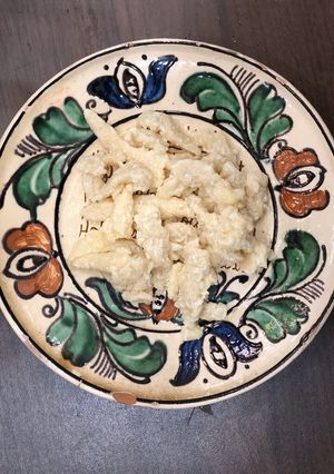 Édesanyám tejfölös nokedlije recept fotója