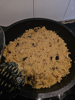 Una foto de Risotto de pasta