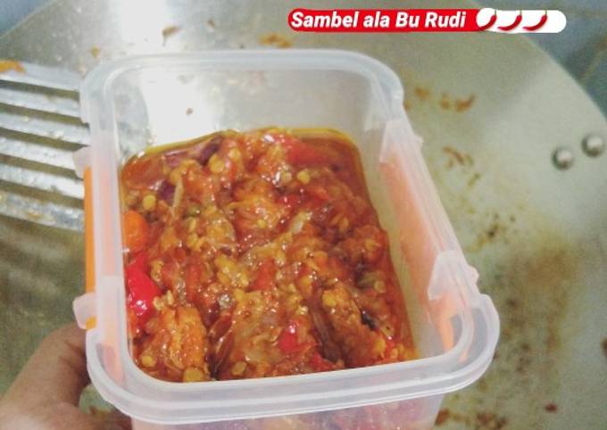 Sambal Bawang ala Bu Rudi (simple)