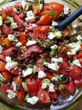 Cold Lentil and Salad Dish