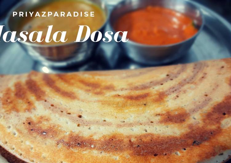 Recipe of Speedy Masala Dosa