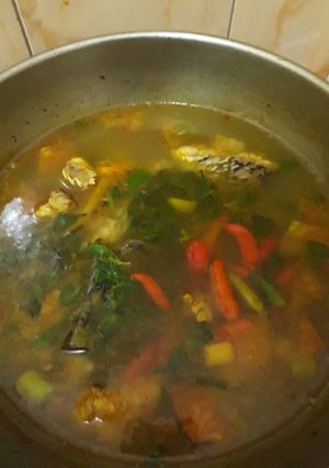 Foto resep Sayur kuning ikan kakap