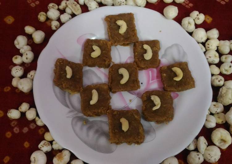 Step-by-Step Guide to Make Speedy Makhana burfi