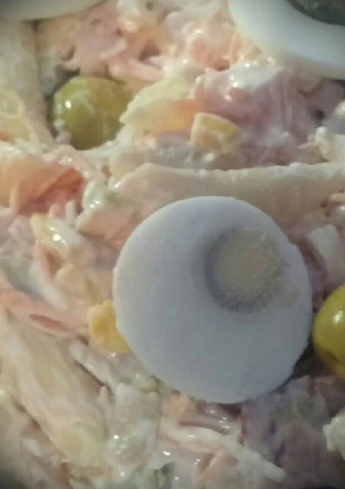 Una foto de 757. Ensalada de pasta con salsa rosa
