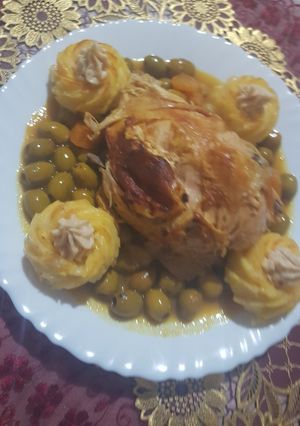 صورة لوصفة البطاطا في المول😘