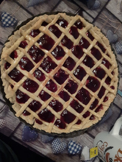 Una foto de Kuchen de manzana