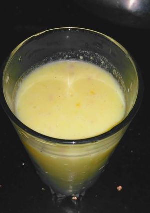 A picture of Vanilla smoothie.