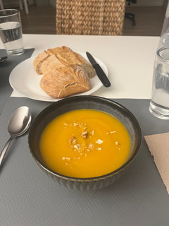 Una foto de Sopa de calabaza