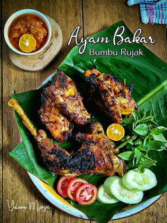 Foto resep Ayam Bakar Bumbu Rujak