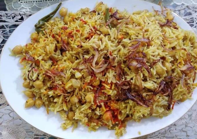 Chana Pulao Recipe By Sobi Aijaz - Cookpad