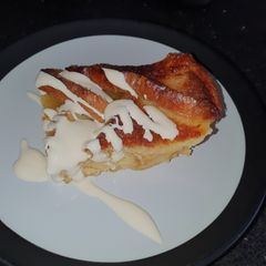 A picture of Orange Marmalade bread&butter pudding 👌.