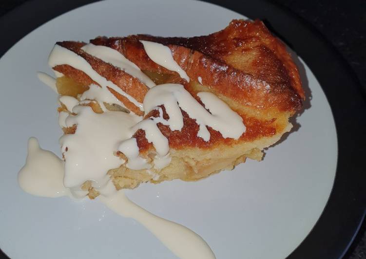 Orange Marmalade bread&butter pudding ๐