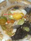 Mi sedap kari mix jamur dan pete