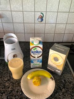 Φωτογραφία της συνταγής Smoothie με μπανάνα και φραγκόσυκο