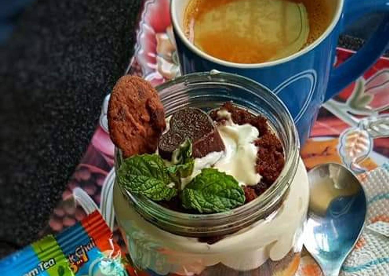 Three layers happiness Jar