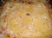 Una foto de torta casera limón