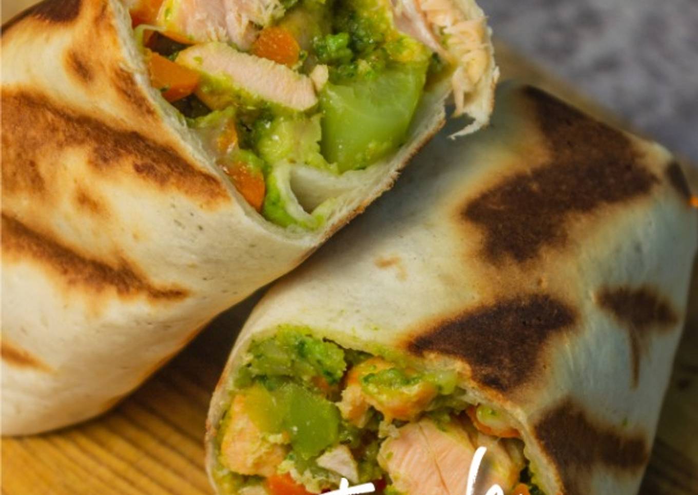 🥦🐟🌯Burritos de salmón y verduras 🌯🐟🥦