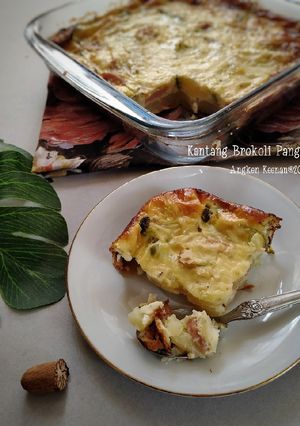 Foto resep Kentang Brokoli Panggang