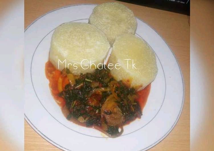 How to Prepare Super Quick Homemade Boil yam with Spanish sauce