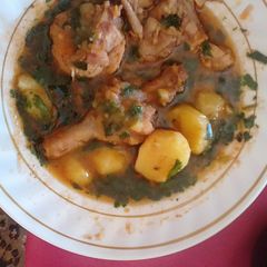 A picture of Chicken stew.