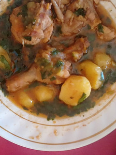 A picture of Chicken stew.