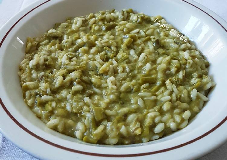 Risotto con asparagi