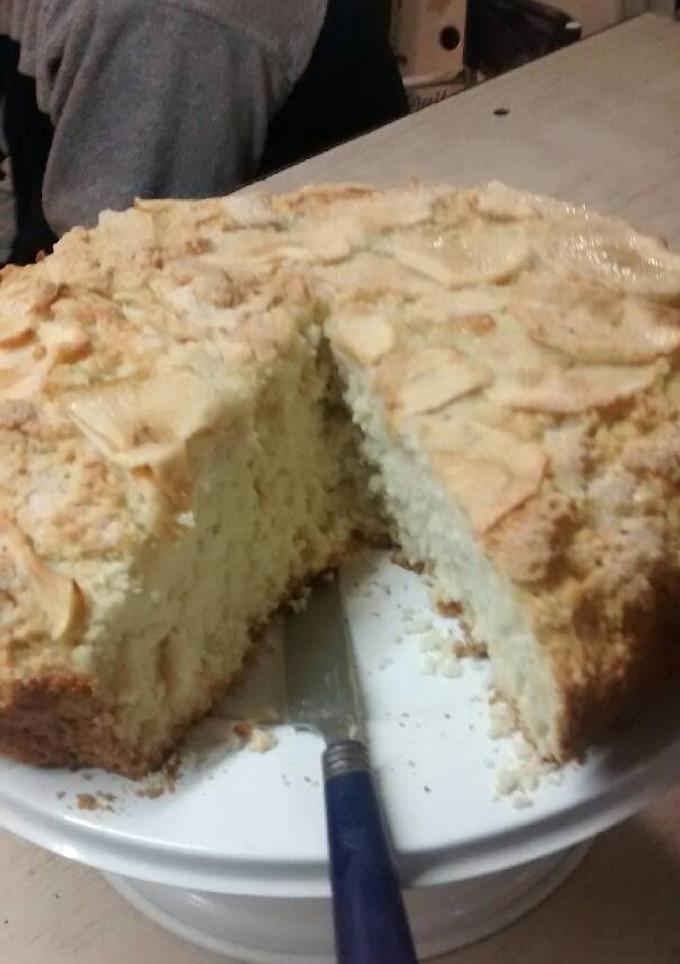 Una foto de Tarta con manzana