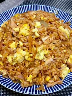輕鬆做簡單吃-泡菜肉蛋炒飯 的食譜成品照片