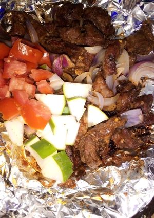 A picture of Roasted beef.