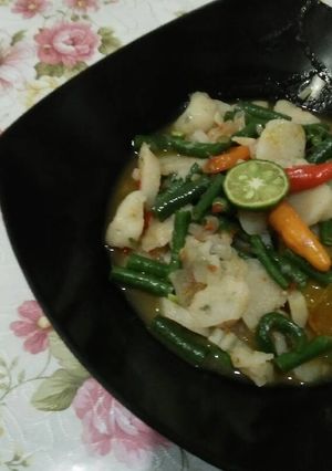 Foto resep Tumis kacang Panjang sambal Roa