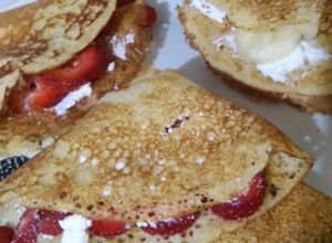 Una foto de Crepas dulces