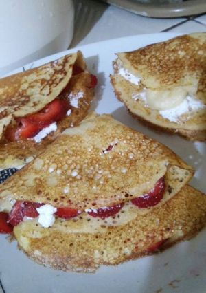 Una foto de Crepas dulces