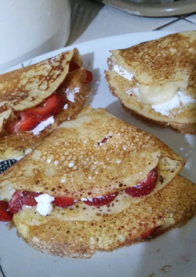 Una foto de Crepas dulces