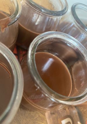 Une photo de Crème dessert au chocolat
