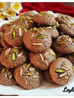 عکسی از دستور شیرینی گردویی بازاری