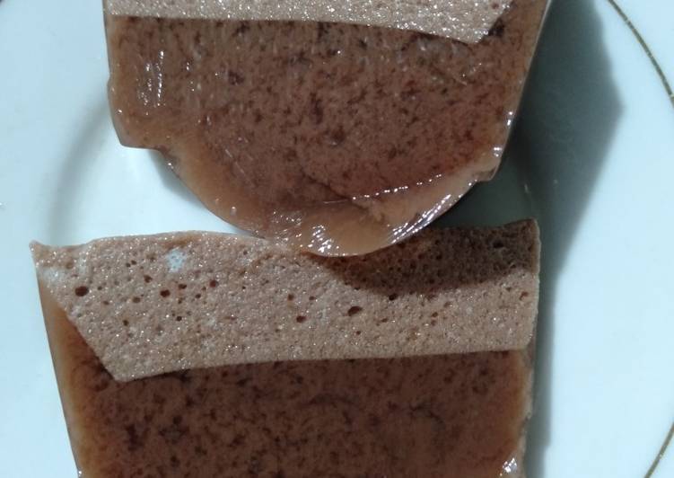 Puding busa chocolatos