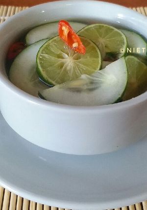Foto resep Asinan Timun #pekaninspirasi #AdaApaDenganTimun