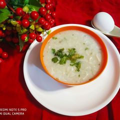 A picture of Egg Chicken Soup.