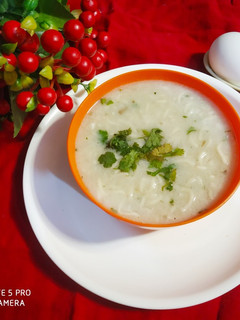 A picture of Egg Chicken Soup.
