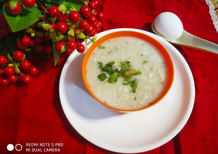 Recipe of Speedy Egg Chicken Soup