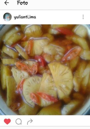 Foto resep Asinan Nanas Segar