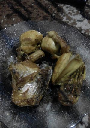 Foto resep Ayam goreng bumbu kuning