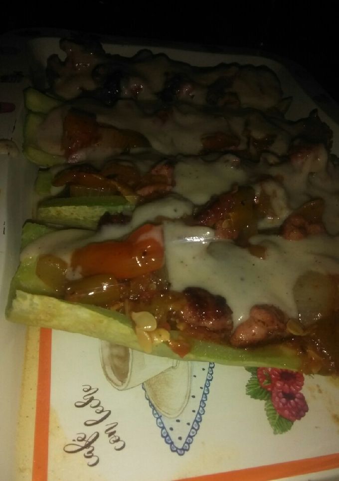 Una foto de Calabacines rellenos