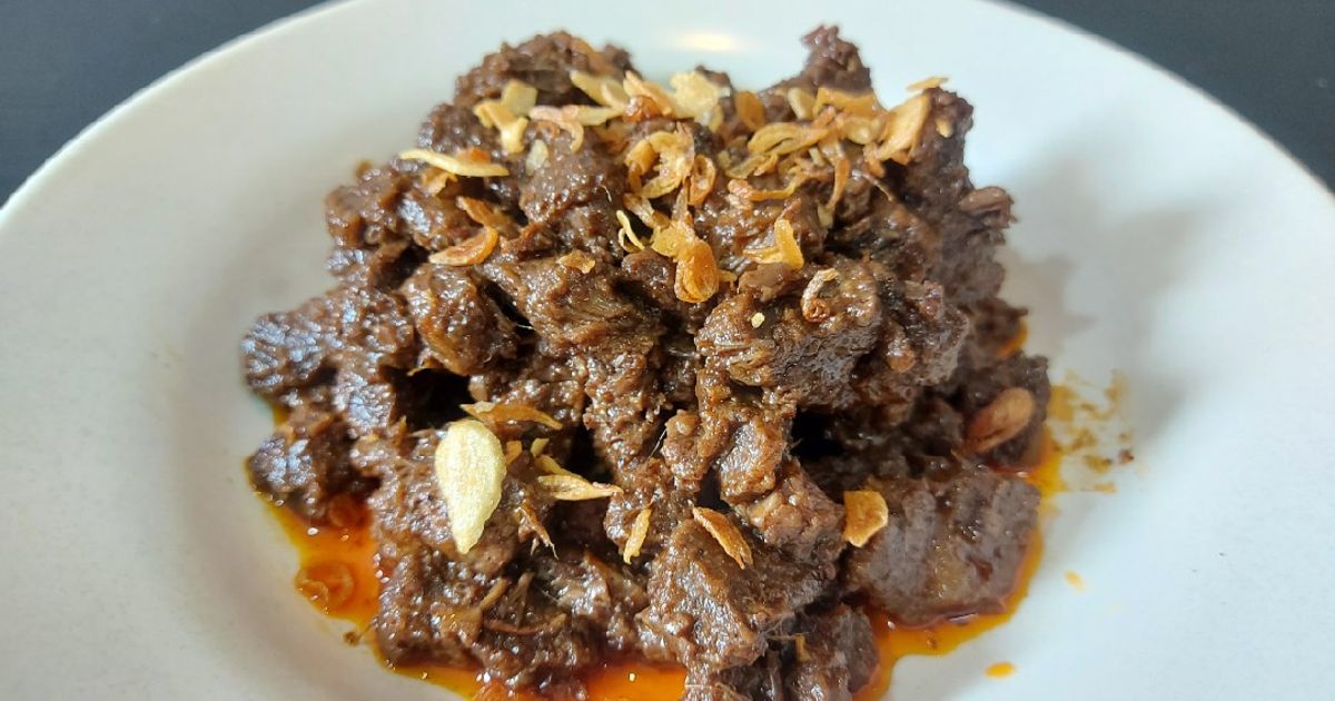 Resep Rendang Daging Bumbu Instan Indofood🥩 oleh fadhila & albab. - Cookpad