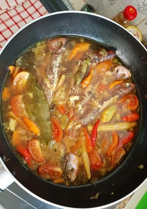 Foto resep Ikan biji nangka kuah masak asam manis