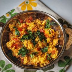 Paneer bhurji A picture of Paneer bhurji.