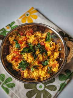 A picture of Paneer bhurji.