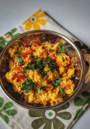 A picture of Paneer bhurji.