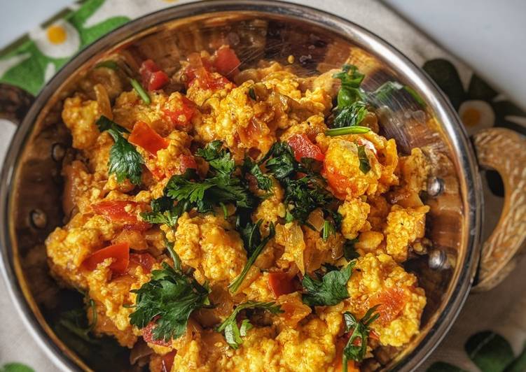 Easiest Way to Prepare Homemade Paneer bhurji