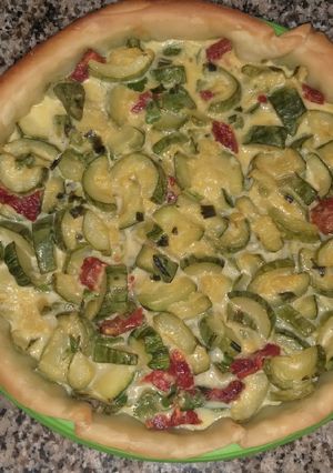 Una foto de Tarta de zucchinis